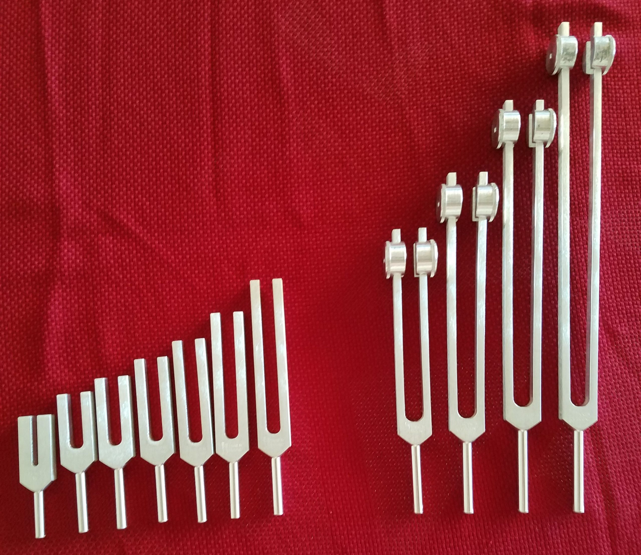 11 Tuning Forks