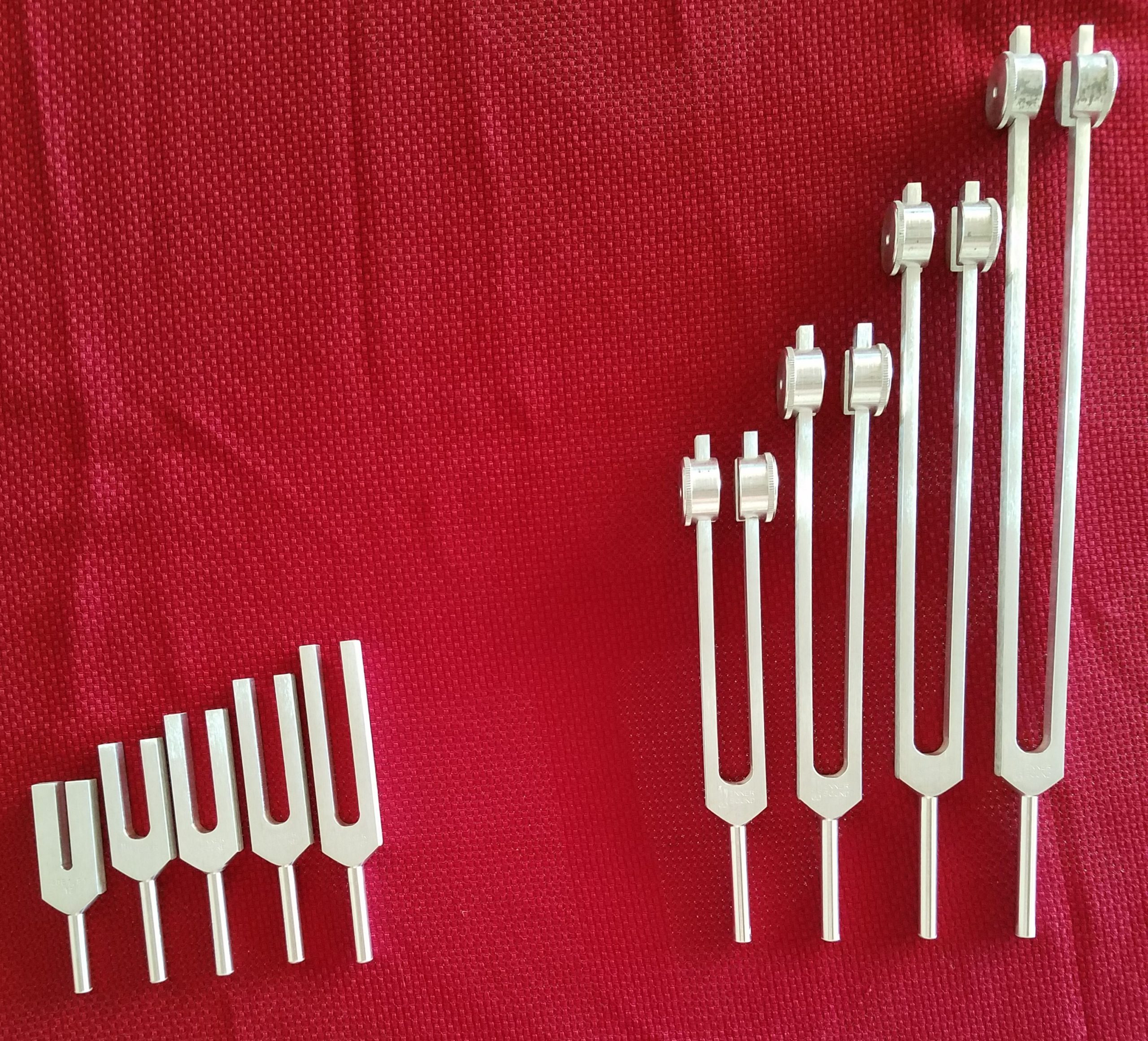 9 Tuning Forks